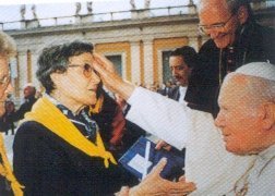 ...bei Papst Johannes Paul II