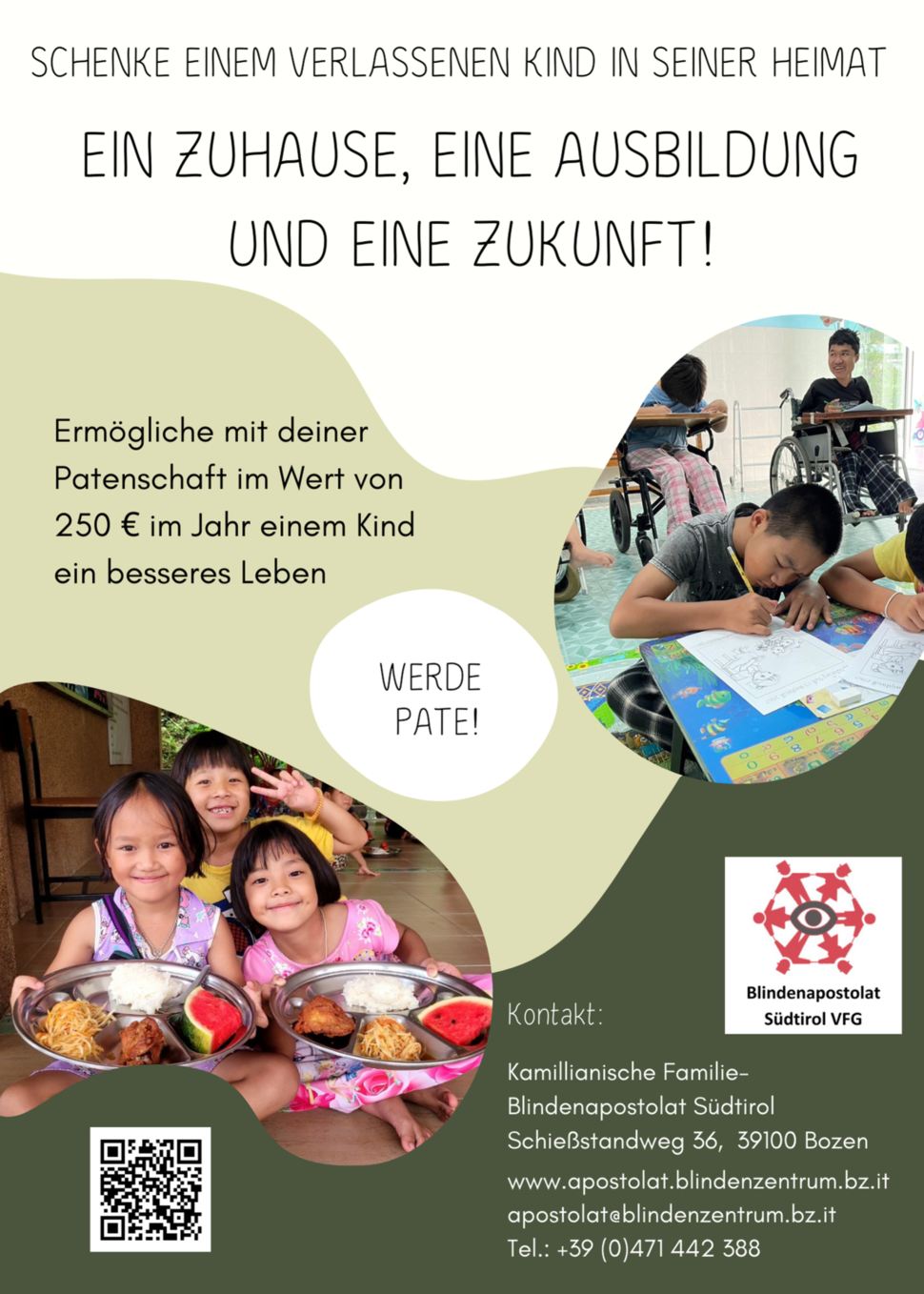 Flyer für Patenschaft