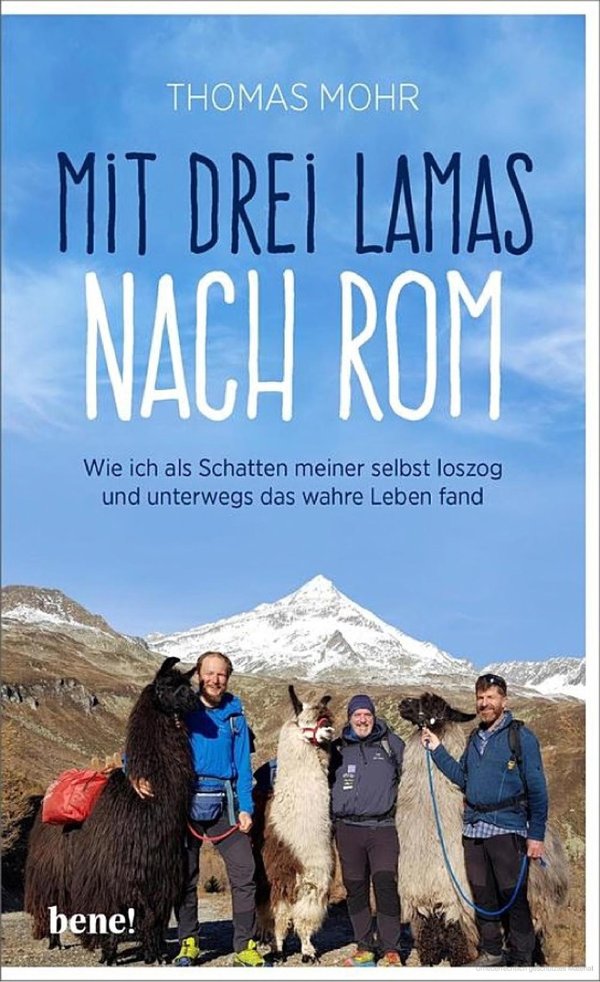 Buch: Mit drei Lamas nach Rom